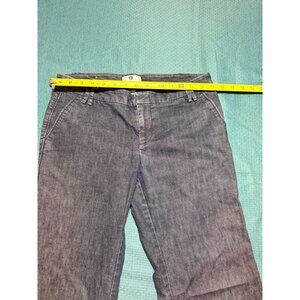 Gap Womens Size 4 Ankle Bootcut Gray Denim Pants Made In Indonesia